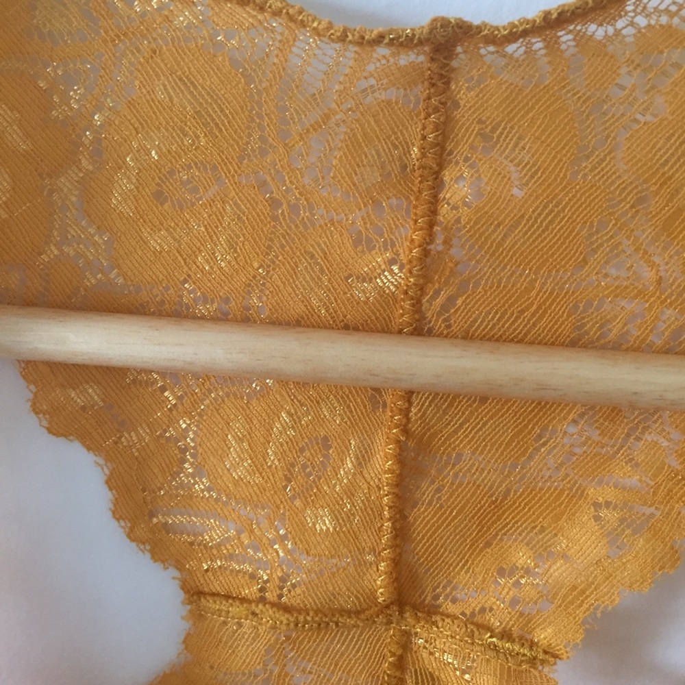 Mustard Bralette Top - Picture 5 of 6